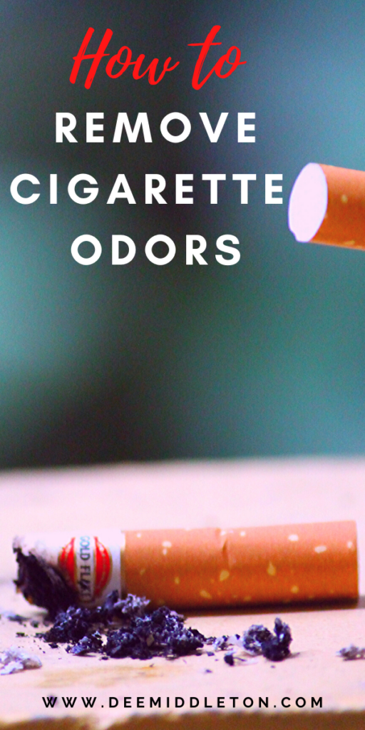 HOW TO REMOVE CIGARETTE ODORS