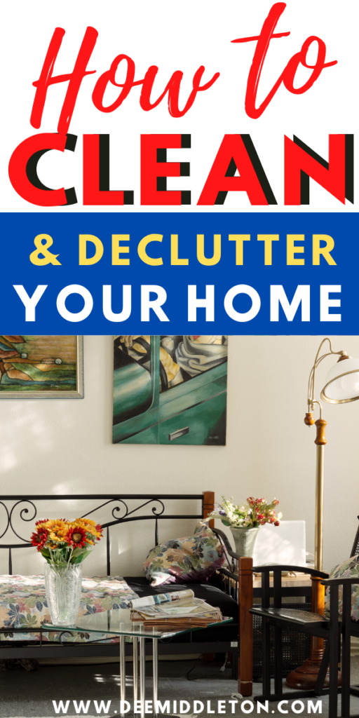 laundry room declutter