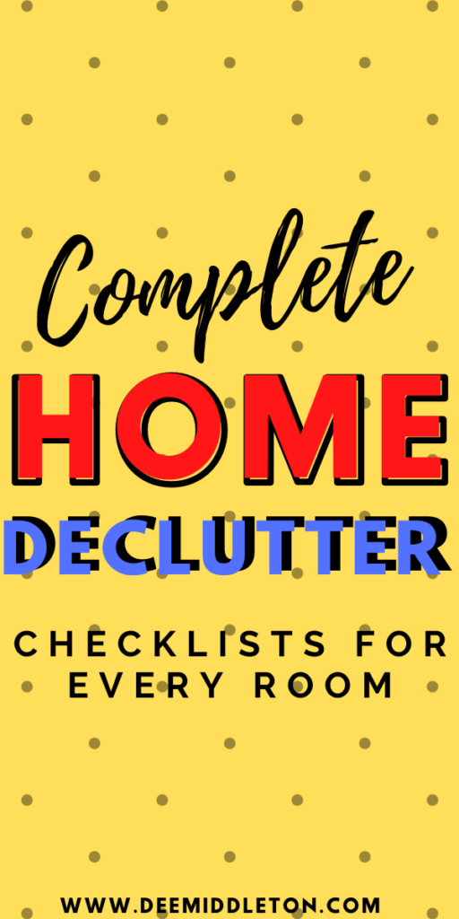 how to declutter