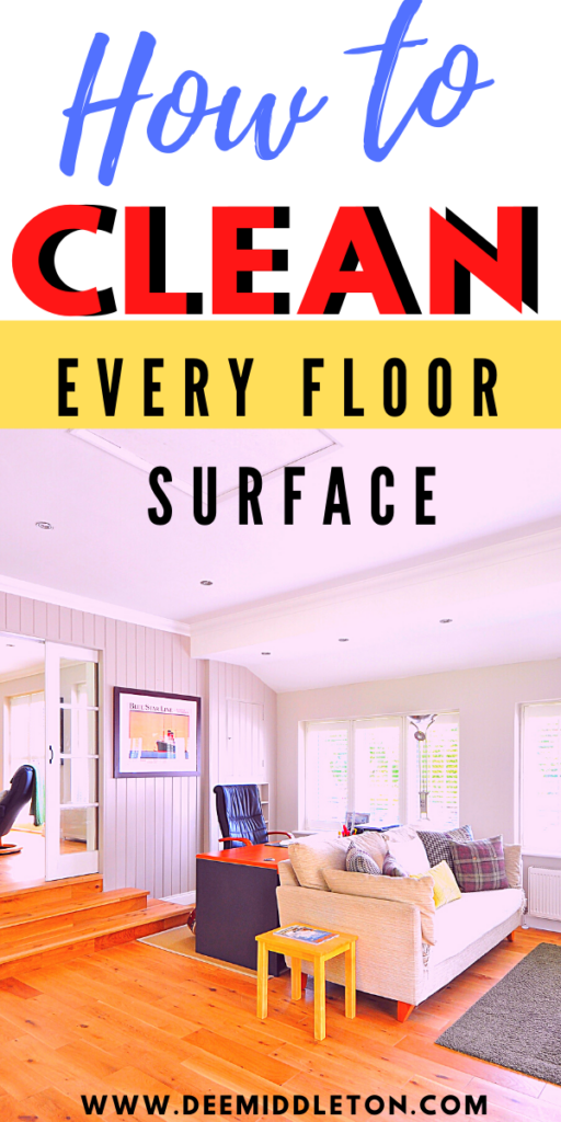How do I keep my floors clean?