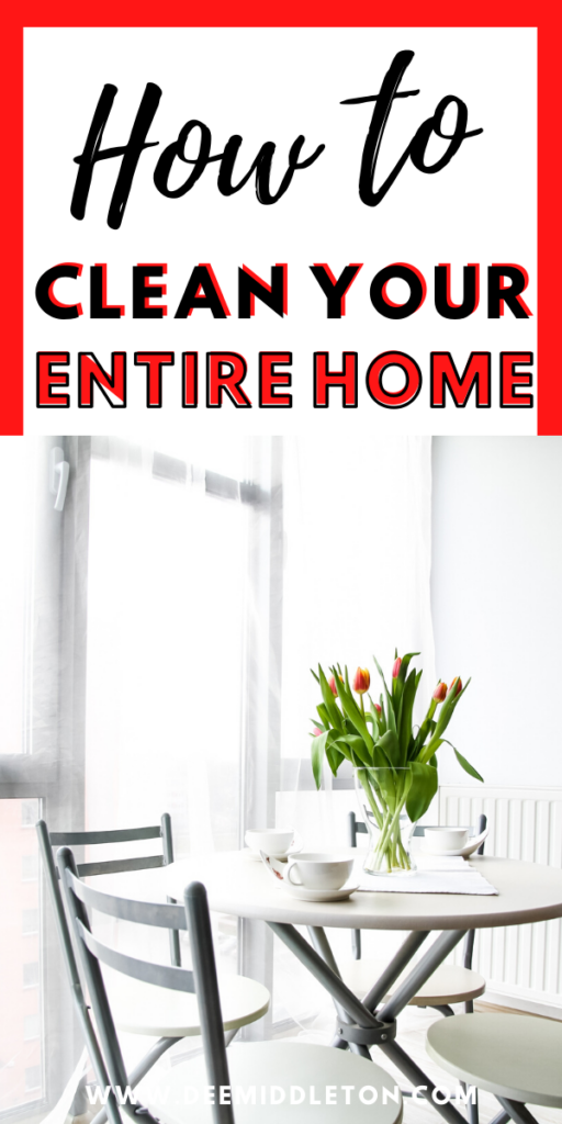 How to Clean Out Your Whole House