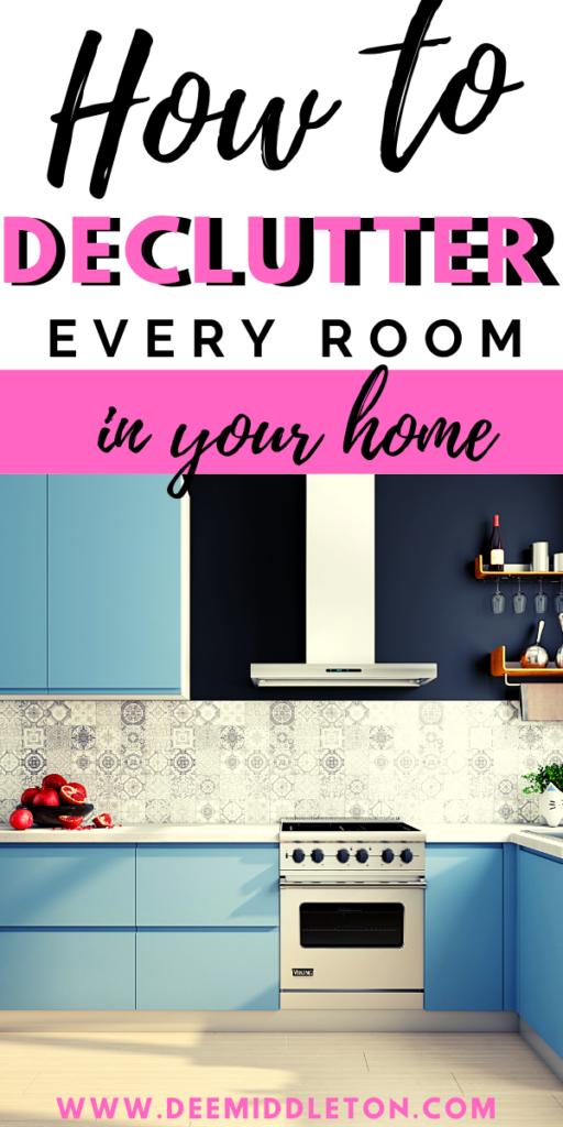 kitchen declutter