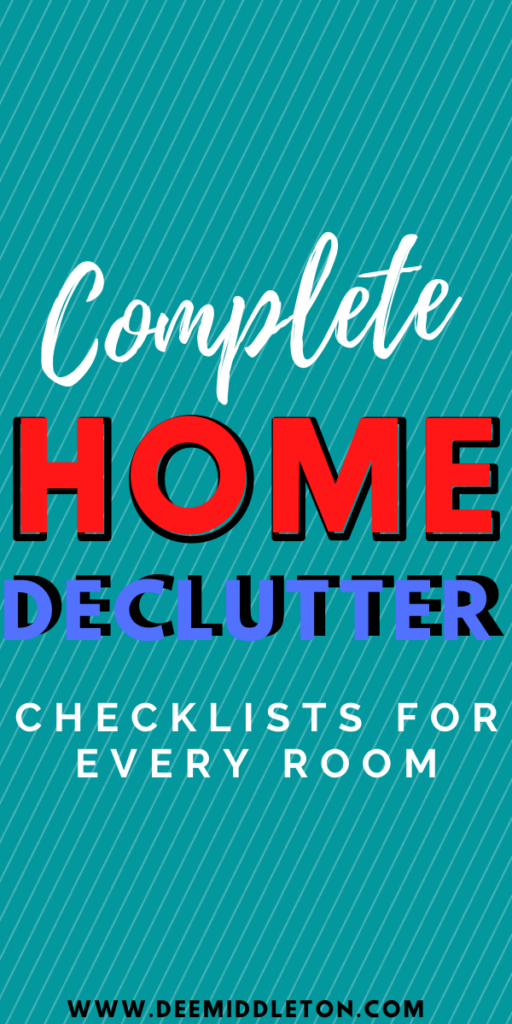 Declutter Checklists