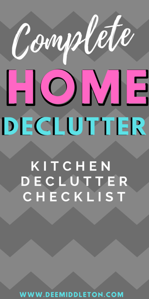 Complete Kitchen Declutter