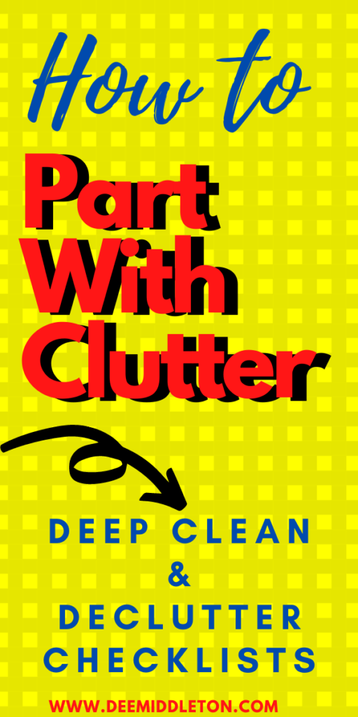 Easy Decluttering Checklists - Declutter ChecklistKitchen Dining Living Room declutterEasy declutterlist of things to declutterhome declutterOld stuff to declutterdecluttering RoutinesAt Home declutter PlanDeclutter Your Home