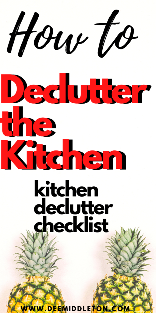 Kitchen Decluttering Series