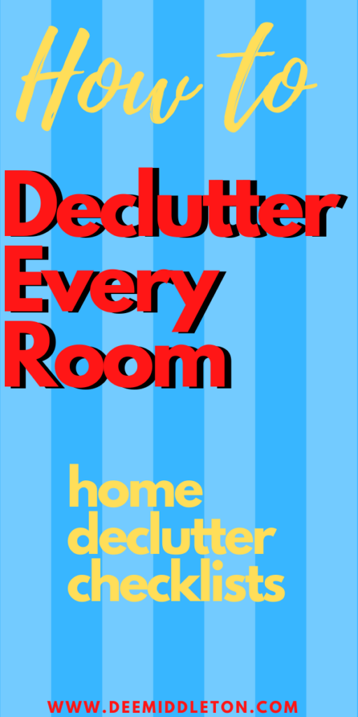 How To Declutter Every Room In Your Home