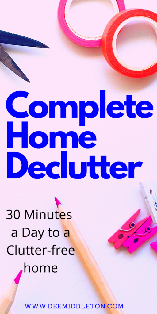 complete home declutter