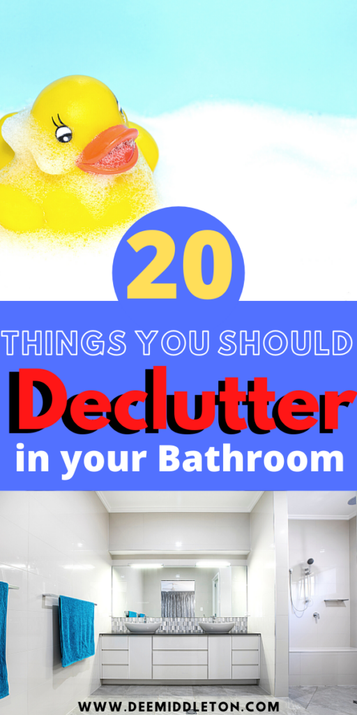 7 Things to Get Rid of in Your Bathroom - Easy Storage IdeasDiy Space SavingBathroom Storage HacksDecor MakeoverSpace Saving HacksDiy Bathroom StorageDiy SpaceDeep Cleaning TipsSaving Hacks
