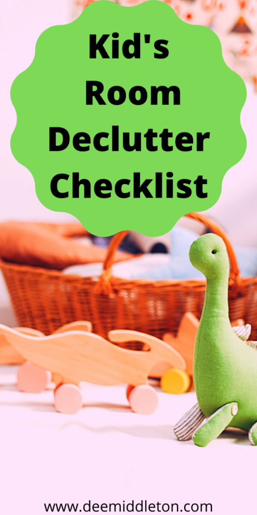 GUEST ROOM & KIDS ROOM DECLUTTER CHECKLIST