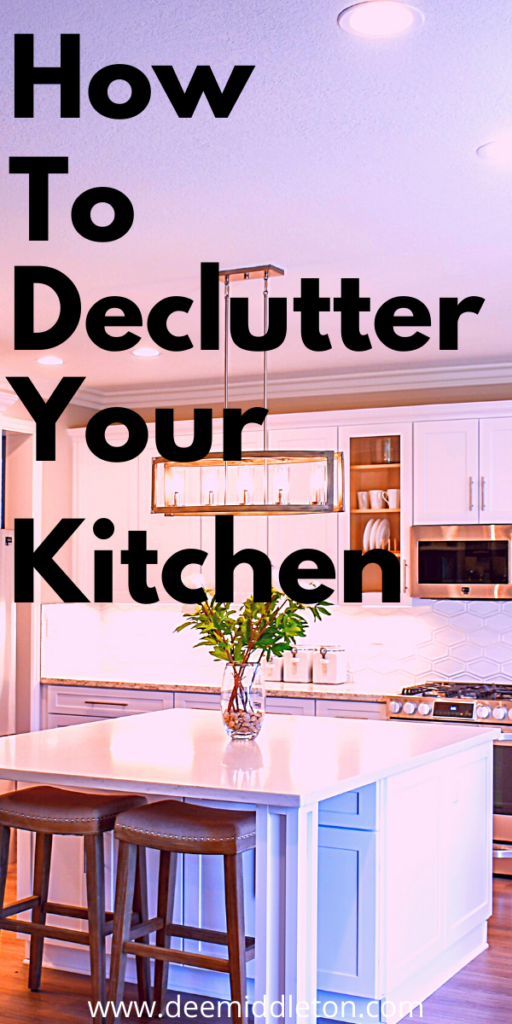 KITCHEN DECLUTTER CHECKLIST