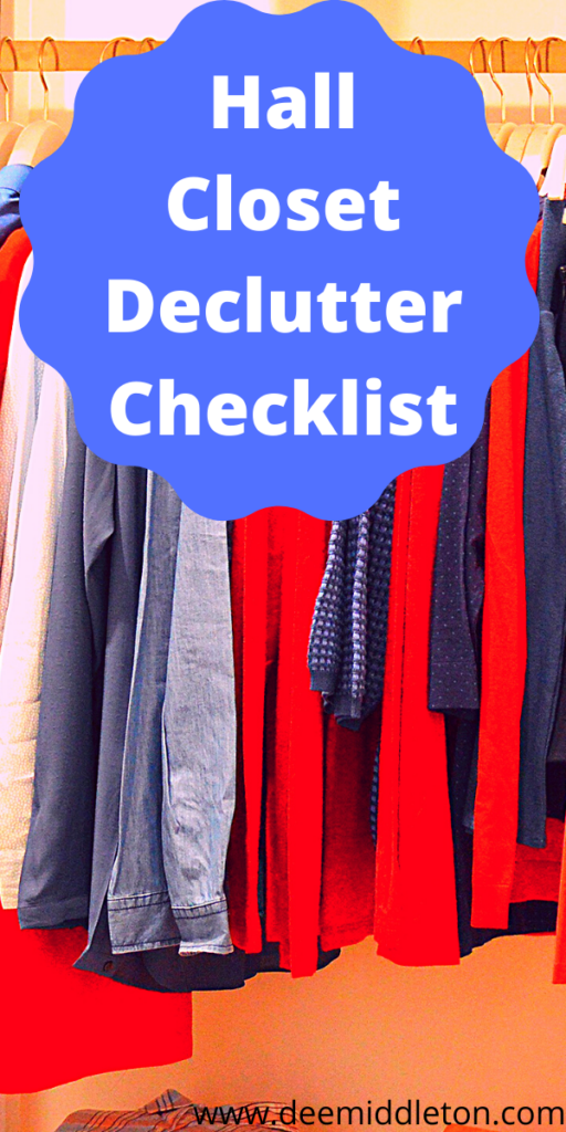CLOSET DECLUTTER CHECKLIST