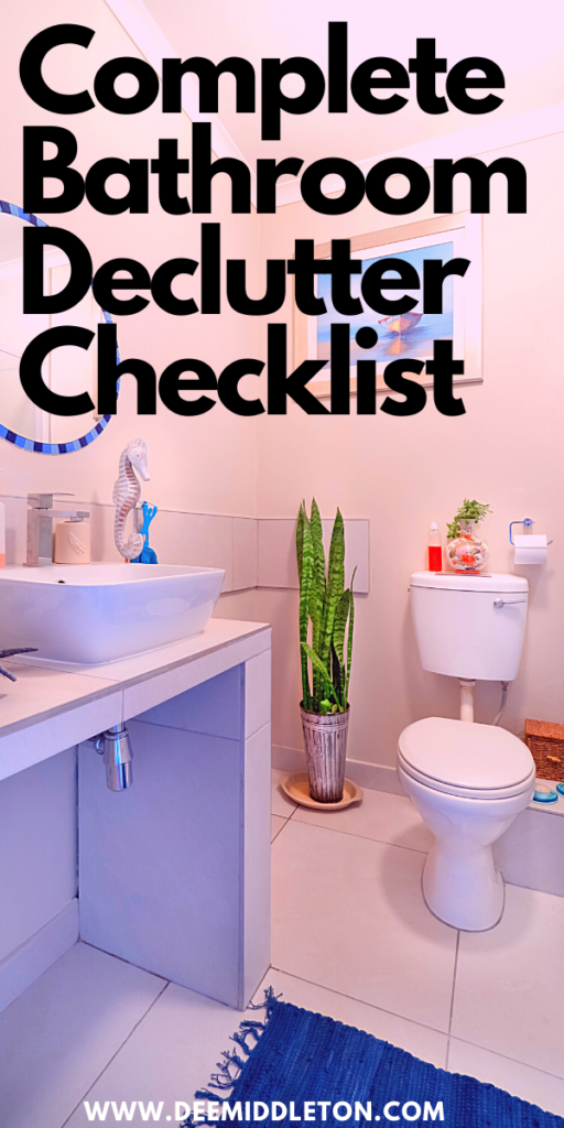 10 Space Saving Ideas to Keep Your Bathroom Organized - Getting Organized At HomeClutter ControlDeclutter HomeProfessional OrganizersDecluttering IdeasClutter OrganizationCleaning And OrganizationOrganize My LifeDecluttering Tips