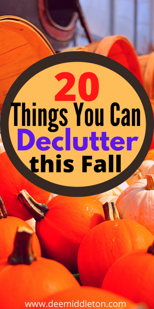 20 Things to Declutter