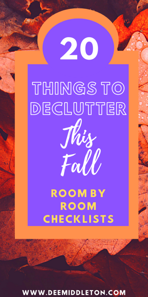 Simple Declutter Checklist