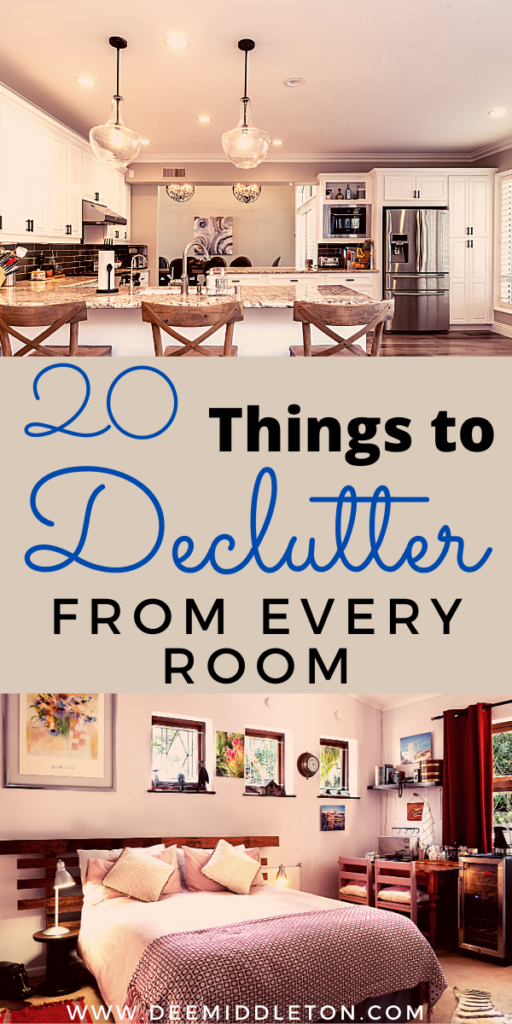 20 Things to Declutter- Home Declutter