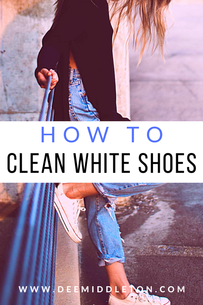 how to clean white shoes