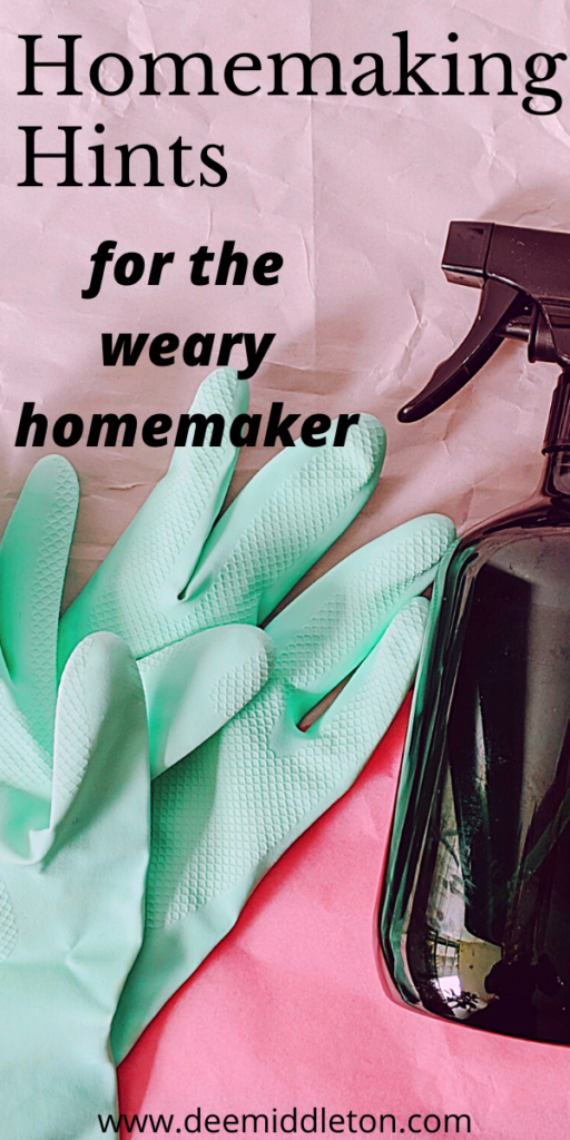homemaking hints
