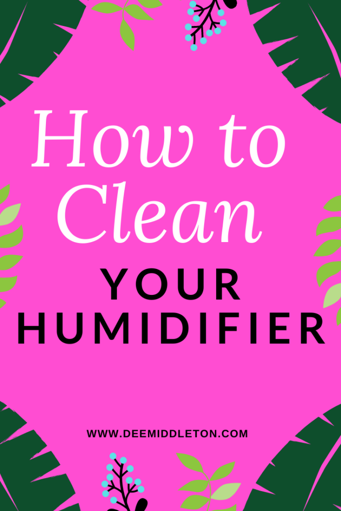 HOW TO CLEAN A HUMIDIFIER
