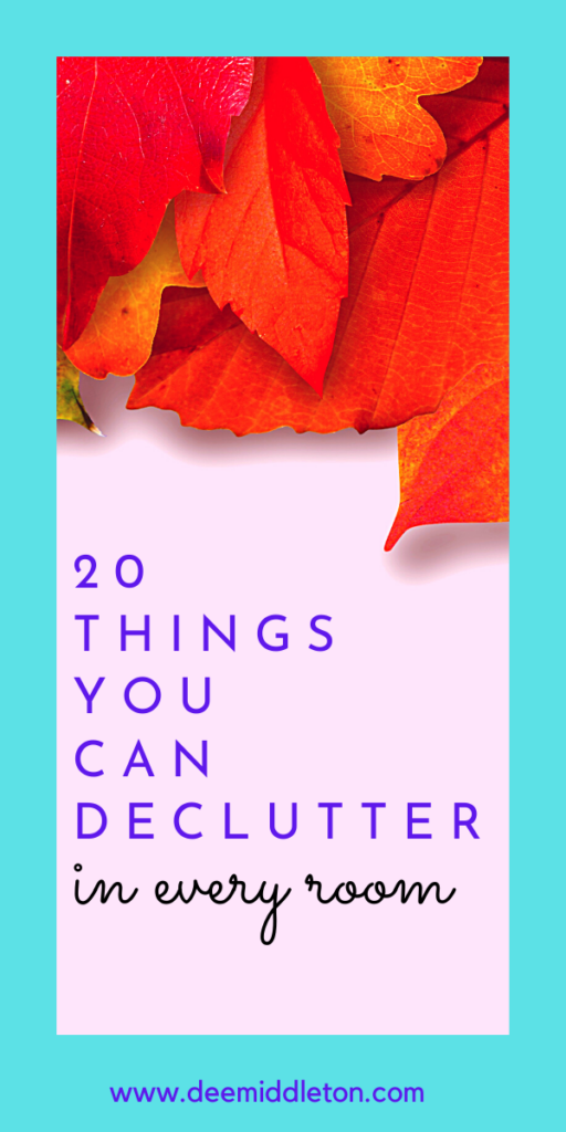 20 Things to Declutter Every Month