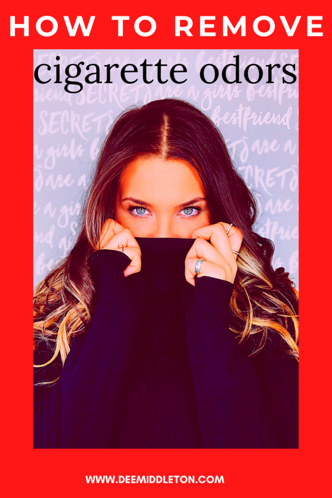 HOW TO REMOVE CIGARETTE ODORS