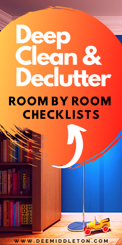 get rid of clutter checklist