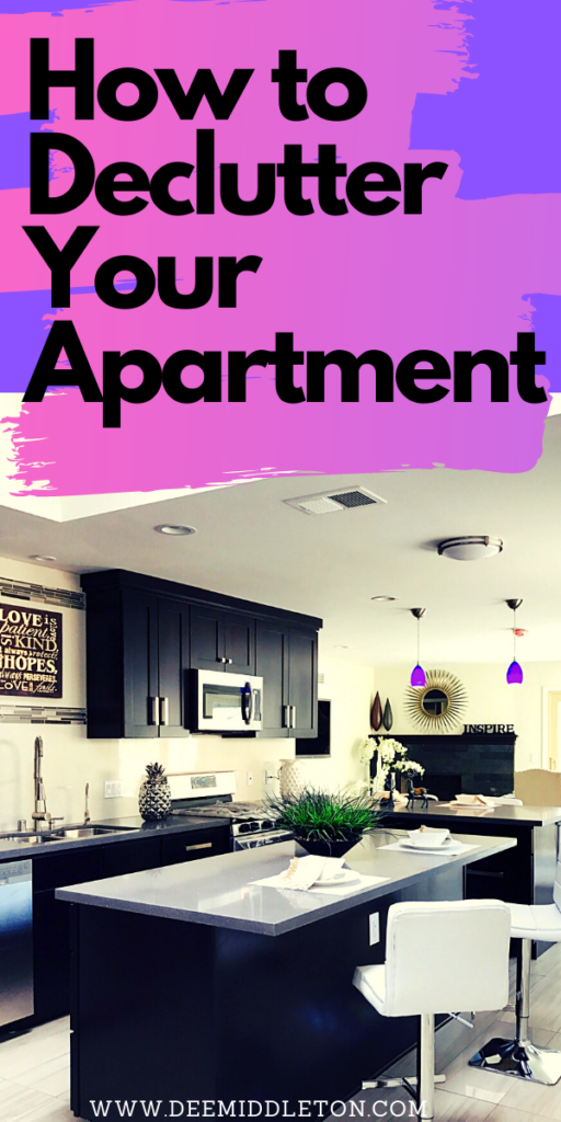how to declutter your apartment