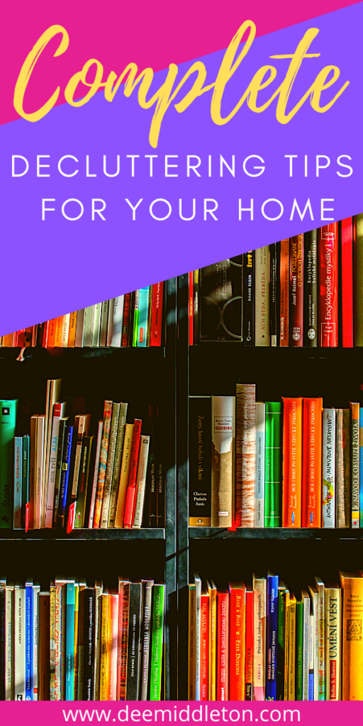 decluttering tips for home