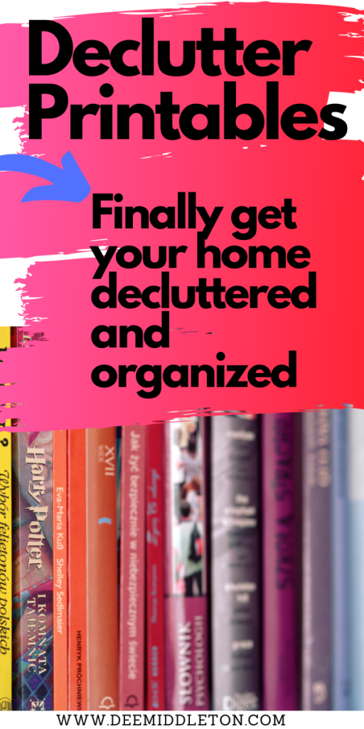 declutter printables