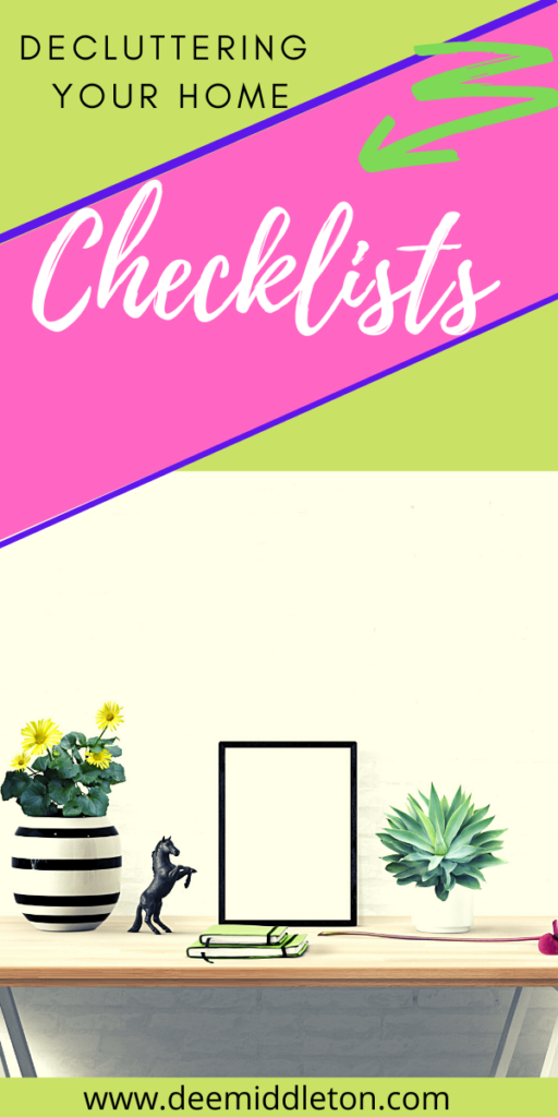 Decluttering Your Home Checklists