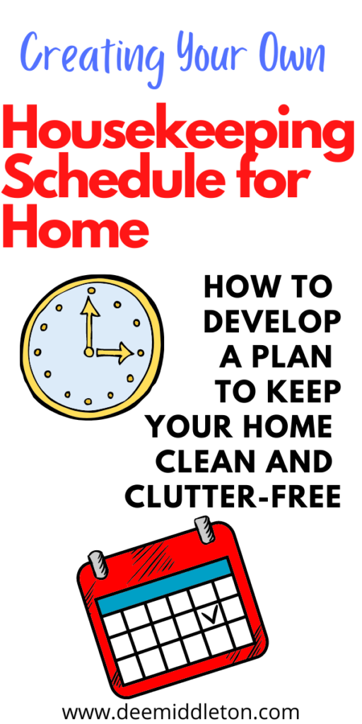 Housekeeping Schedule for Home