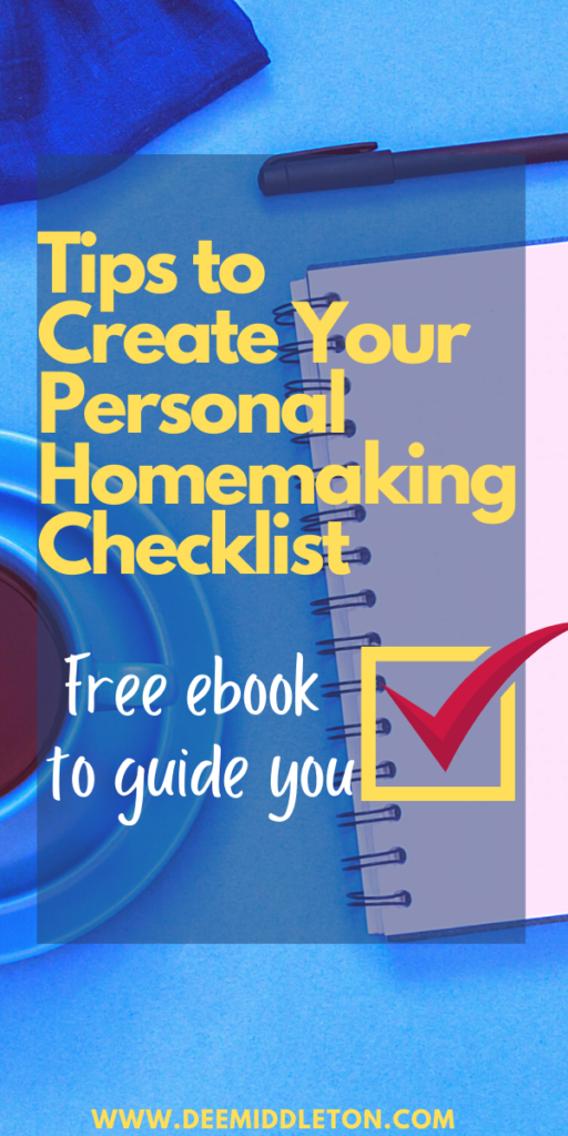 Homemaking Checklist