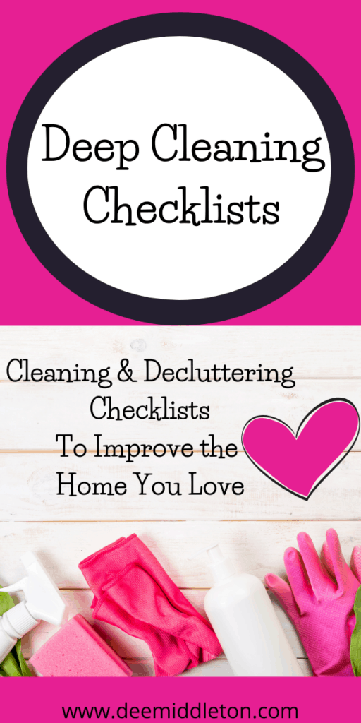 Easy Deep Cleaning Checklists - Routine Cleaning ScheduleStep By Step Cleaning ChecklistPrintable House Cleaning ScheduleHow To Keep A Clean Home ChecklistHousehold Cleaning Schedule PrintablesClean House Checklist WeeklyTo Do Cleaning ListRegular Cleaning ChecklistCleaning Routine Schedule Free Printable