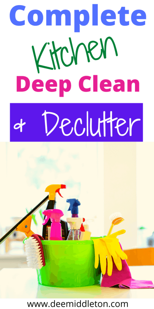 Complete Kitchen Deep Clean and Declutter - Cleaning List For KitchenClean The Kitchen ChecklistWeekly Kitchen Cleaning ChecklistClean Kitchen ChecklistDetailed Cleaning ListKitchen Clean ListMaster Cleaning ChecklistHow To Clean The KitchenWeekly Deep Cleaning Checklist
