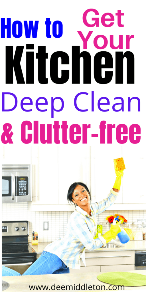Kitchen Deep Clean - Cleaning List For KitchenClean The Kitchen ChecklistWeekly Kitchen Cleaning ChecklistClean Kitchen ChecklistDetailed Cleaning ListKitchen Clean ListMaster Cleaning ChecklistHow To Clean The KitchenWeekly Deep Cleaning Checklist