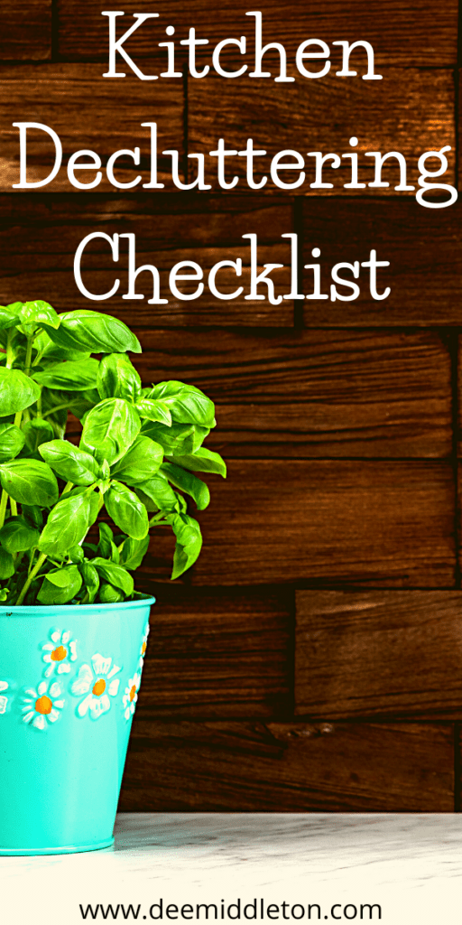 Simple Kitchen Decluttering Checklist - Kitchen Decluttering GuideKitchen DeclutteringDecluttering KitchenDeclutter Kitchen ListKitchen Declutter ChecklistHow To Declutter UtensilsKitchen Checklist CleaningTips For Decluttering Kitchen Utensils30-day Decluttering Challenge Printable Checklist