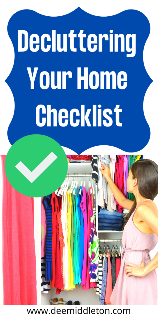 Decluttering Your Home Checklist