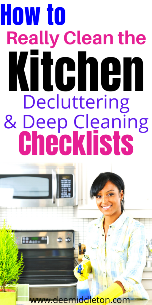 Kitchen Decluttering - Cleaning List For KitchenClean The Kitchen ChecklistWeekly Kitchen Cleaning ChecklistClean Kitchen ChecklistDetailed Cleaning ListKitchen Clean ListMaster Cleaning ChecklistHow To Clean The KitchenWeekly Deep Cleaning Checklistdeclutter kitchenkitchen decluttering list
