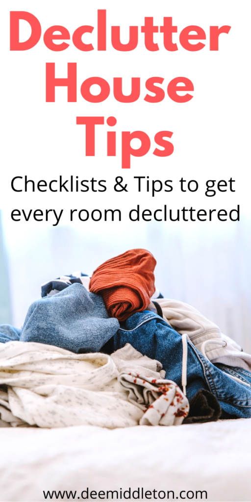 Declutter House Tips