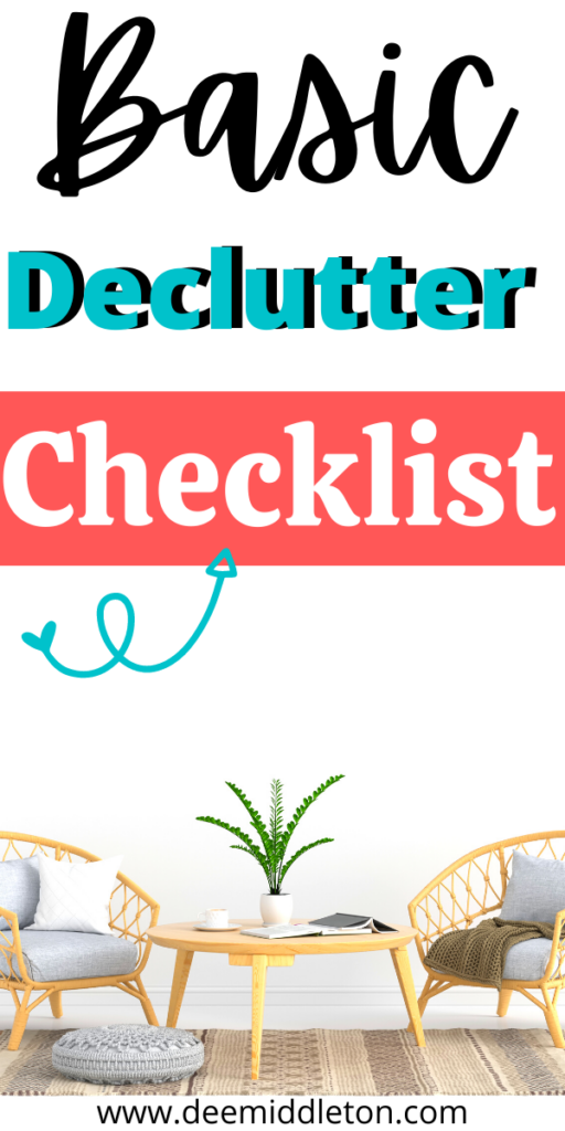 Basic Declutter Checklist