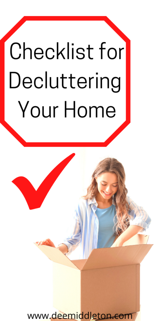 Checklist for Decluttering Your Home