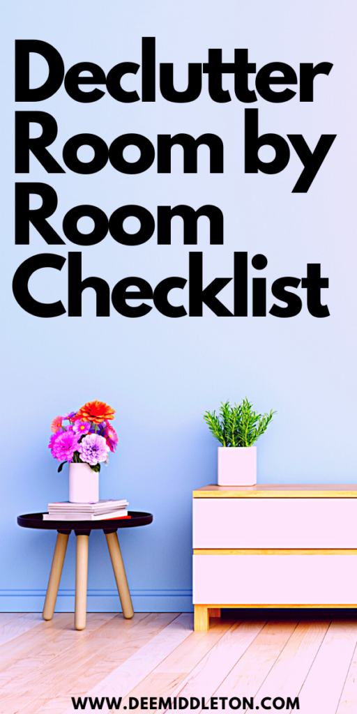 Declutter Room by Room Checklist