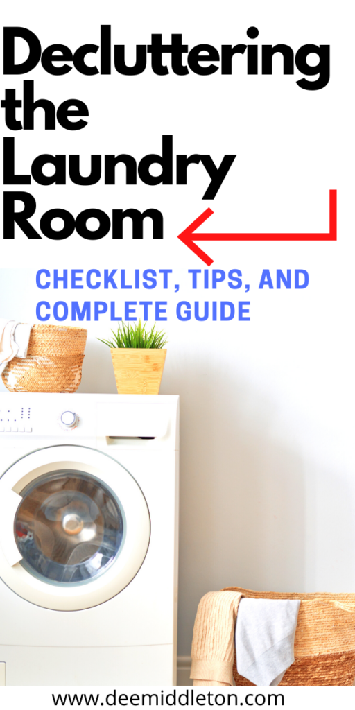 Decluttering the Laundry Room