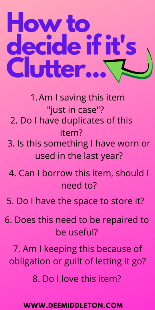 Cleaning and Decluttering Ideas