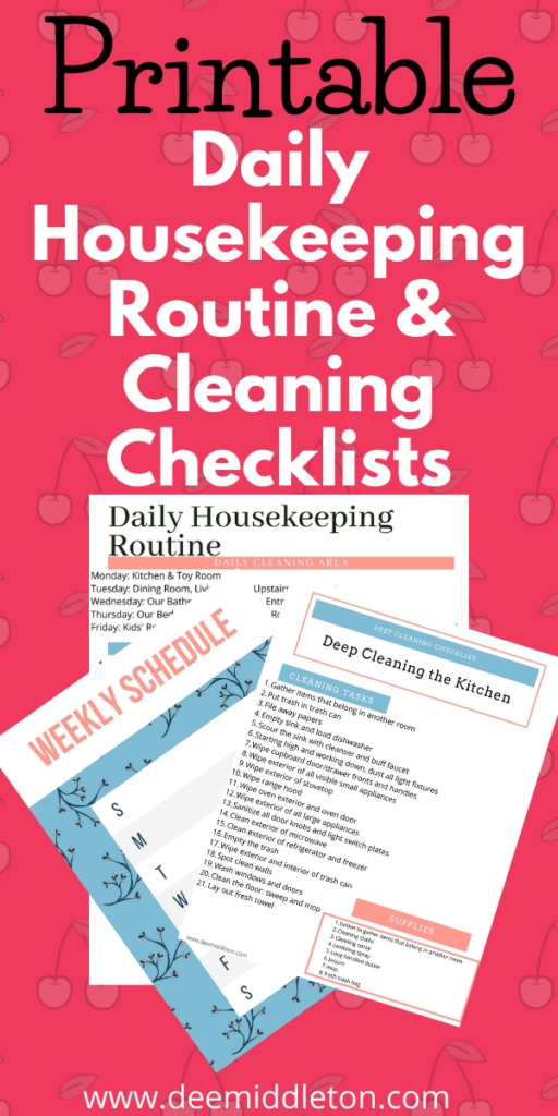 checklist for decluttering your house