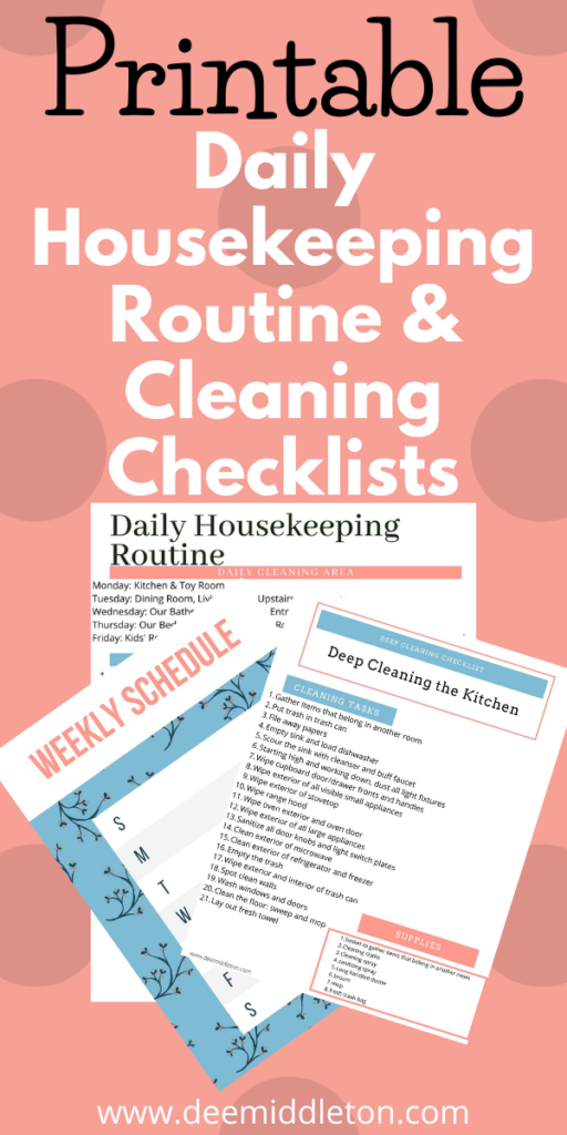Cleaning and Decluttering Ideas
