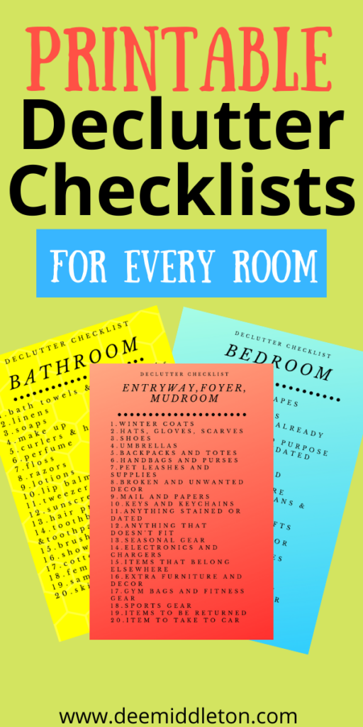 Cleaning and Decluttering Ideas