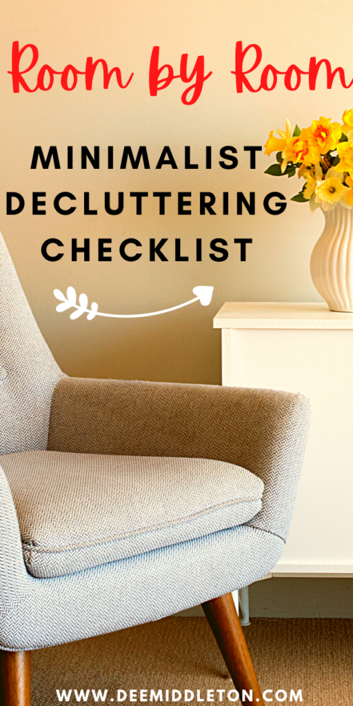 minimalist decluttering checklist