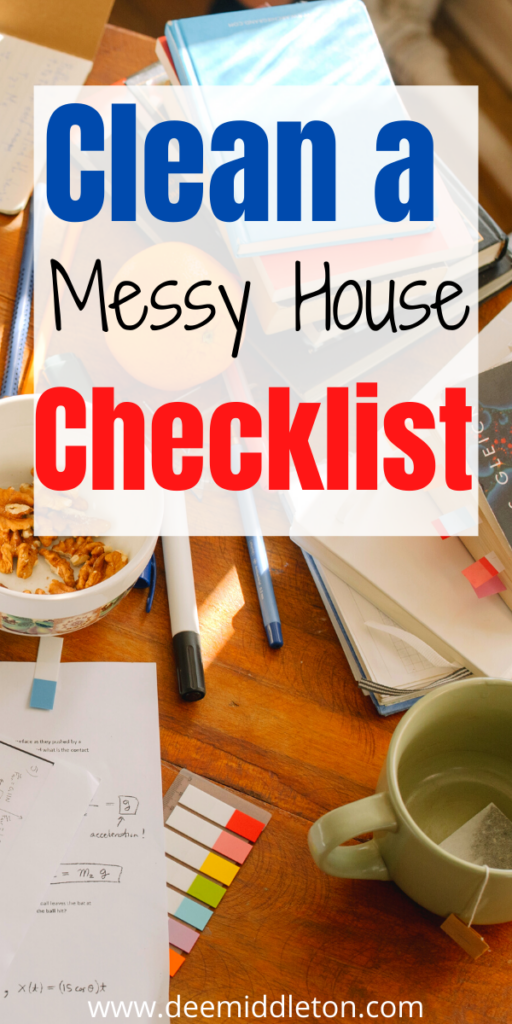 Clean a Messy House Checklist