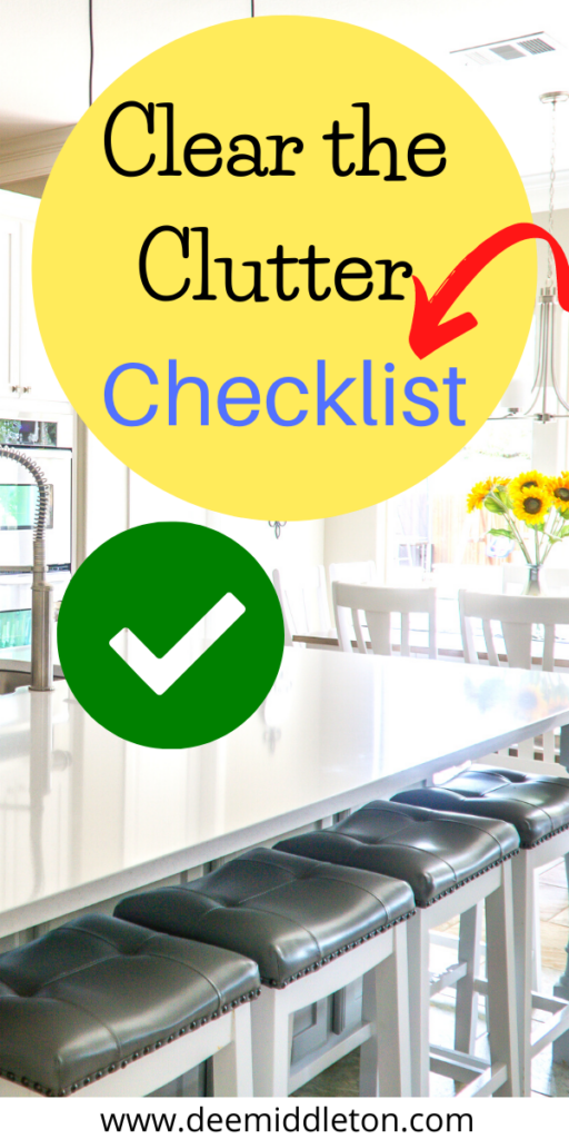 Clear the Clutter Checklist